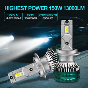 HOTTO HT3 H7 Led far ampulü fabrika özelleştirilmiş 150w 13000lm 3570 cips H7 H11 araba için Led farlar - Product Image 2