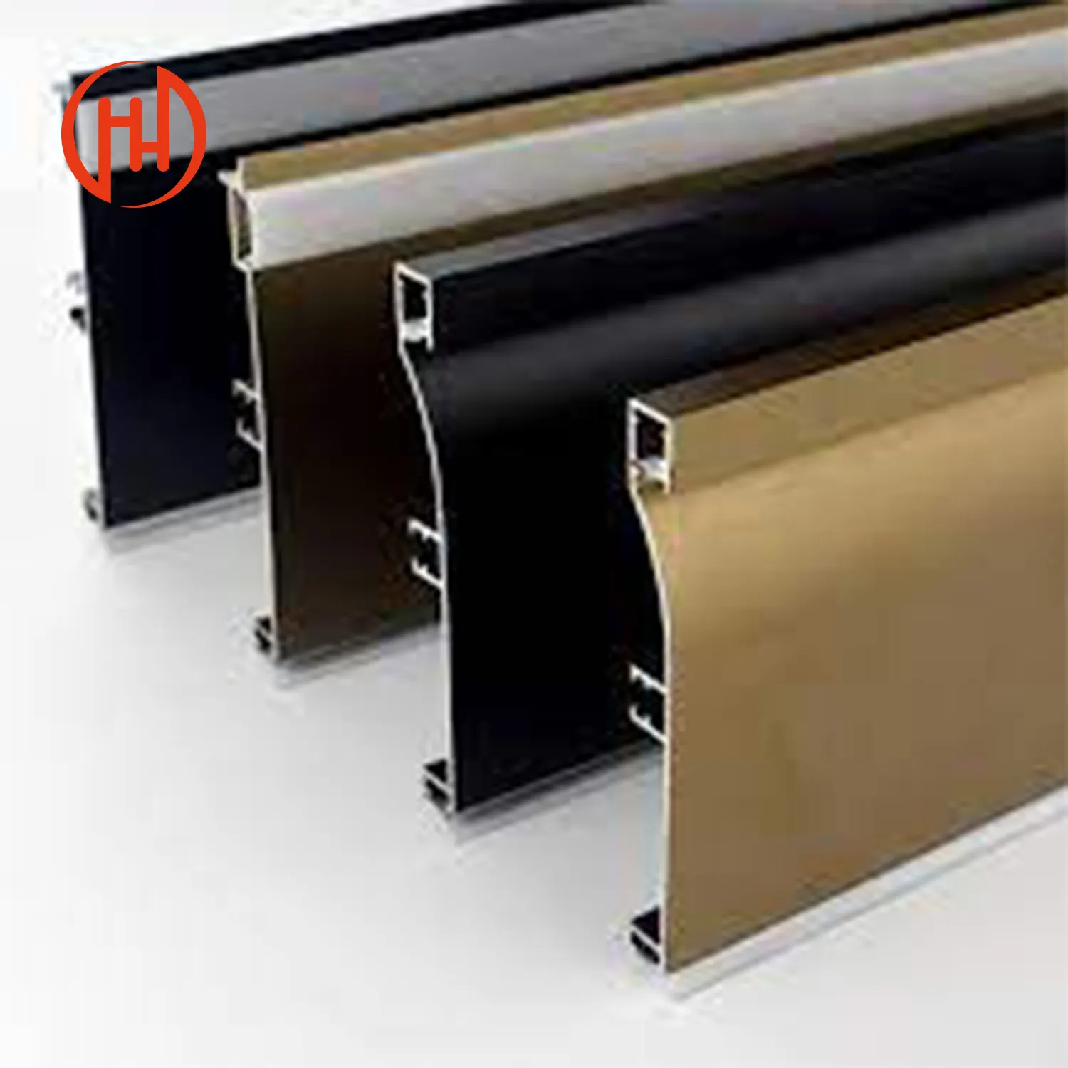 Obral besar papan Baseboard aluminium dengan cetakan saluran Led untuk strip Led api