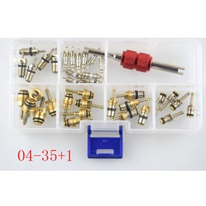 Satış otomotiv klima HVAC vana parçaları donanım araçları kutulu 10-size vana çekirdek ve vana çekirdek çıkarıcı yükleyici aracı - Product Image 3