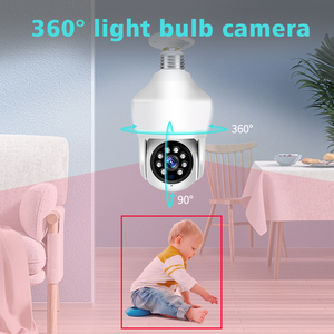 Source Factory 3MP Bluetooth Connection WIFI <strong>Security</strong> CCTV <strong>Camera</strong> Full Color Light Vison <strong>LED</strong> Bulb Light <strong>Camera</strong> - Product Image 4