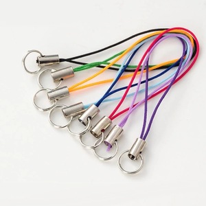 Hecho en China Fabricación de joyas Cordones Materiales hechos a mano Llavero Hilos Cordones Colgante Correa Cuerda - Product Image 1
