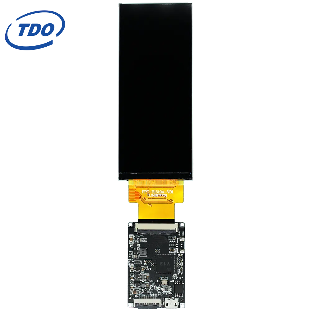 Tdo 3.99 इंच ips 400*960 स्मार्ट uart tft डिस्प्ले