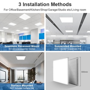 Dahili sürücü 2X2 Led Panel AYDINLATMA özelleştirmek 1200Mm x 600Mm 60X60Cm yuvarlak kare Led Panel lamba Panel AYDINLATMA - Product Image 3