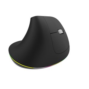 2.4G Mouse ricaricabile ergonomico ottico Wireless RGB 1600DPI 6 pulsanti USB ricevitore Mouse destro per uso ufficio del Computer - Product Image 1