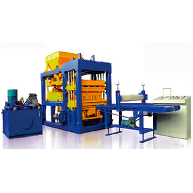 Máquina de Prensado hidráulico para hacer ladrillos lego, QT8-15, ecológico