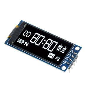 TZT 1,3-Zoll-OLED-Display 64x128 LCD-Modul SH1107 LCD 1,3 "OLED Vertikales Bildschirm modul für Arduino - Product Image 5