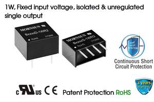 WRA2405YMD-3W convertidor de DC-DC de doble salida aislada y regulada de Entrada amplia - Product Image 2