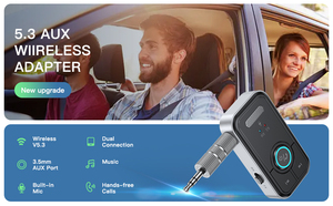 2 In1 Transmitter Receiver 3.5mm Aux Wireless Audio <strong>Adapter</strong> <strong>Bluetooth</strong> <strong>Adapter</strong> for Airplane - Product Image 5