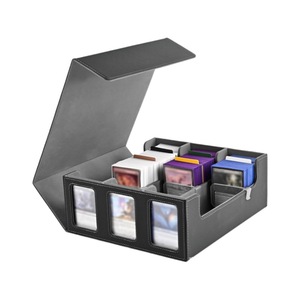กล่องชุดการ์ดความจุ PU สำหรับ Yugioh MTG Commander กล่องสำรับไพ่ TCG กล่องหน้าต่าง - Product Image 6