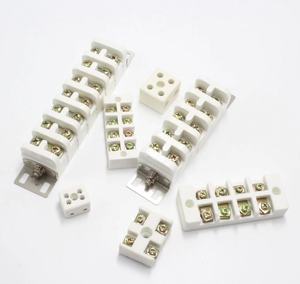 Bloque de terminales de cerámica, Conector de equipo eléctrico, de montaje en Pcb Pin, carcasa de tornillo, bloques de terminales enchufables - Product Image 1
