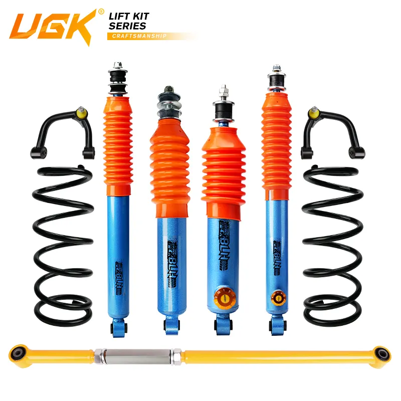 UGK regolabile off-road 4x4 ammortizzatore 2 pollici Kit di sollevamento delle sospensioni per Toyota Land Cruiser 98-06/ Land Cruiser 4500/4700/LC100