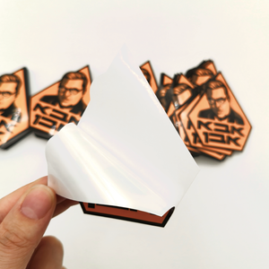 High-Quality Glossy Vinyl Stickers - Custom Die-Cut Sticker Labels for Company Logo, Digital Printing Label for Branding &amp; <strong>Decal</strong> - Product Image 4