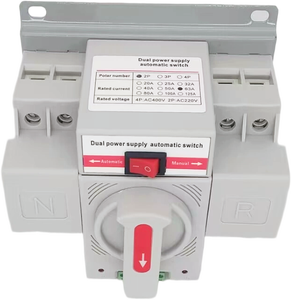 ATS 2P 63A 220V otomatik Transfer anahtarı/CB mikro devre kesici çift güç ATS 63A 220V otomatik Transfer - Product Image 5