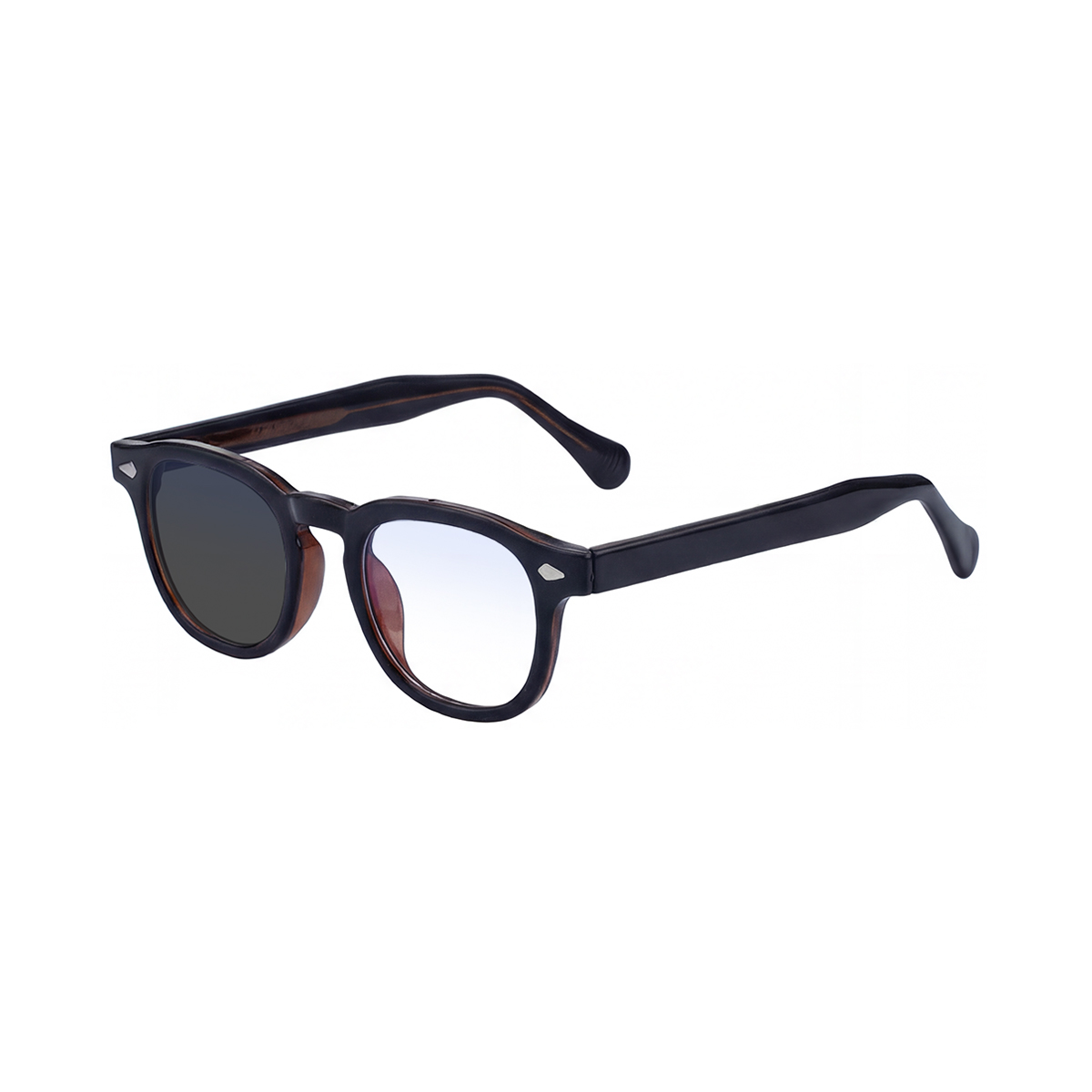 C5 Black Brown Frame Turn Gray