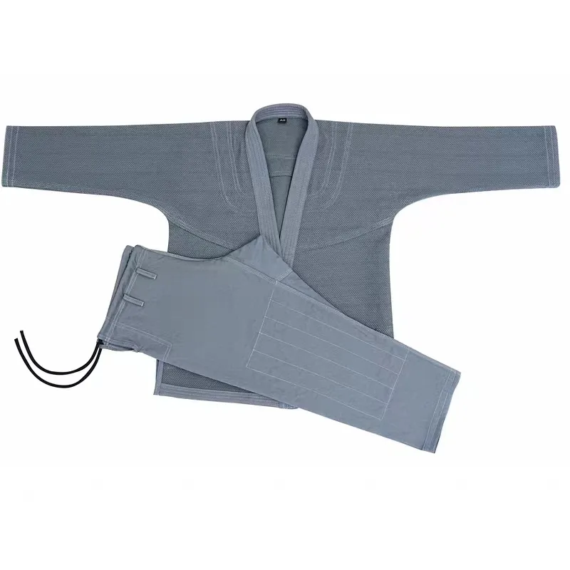 Fabricante directo de BJJ Gi Uniform Kimono de Jiu Jitsu con tela tejida de perla reciclada, uniforme de Karate BJJ Gis personalizado