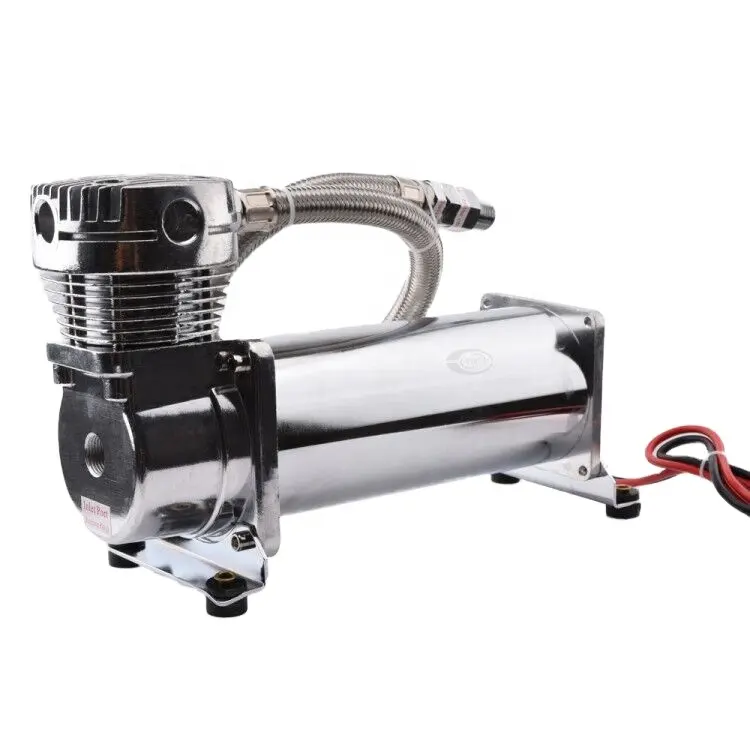 DC12v 200Psi 444C Portable Chrome Air Compressor For Air Suspension System