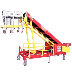 Movable Carton <strong>Loading</strong> Conveyor Truck <strong>Unloading</strong> and <strong>Loading</strong> Conveyor Vehicle <strong>Loading</strong> - Product Image 1