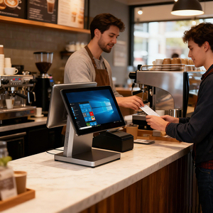 Best-seller 15,6 polegadas sistema POS Caixa registradora Toque Android Windows Restaurante POS Caixa registradora Retail End Point - Product Image 2