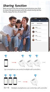 Smart Plug Smart Home presa WiFi funziona con interruttore APP controllo presa intelligente con telecomando e funzione Timer 2.4GHz WiFi - Product Image 5