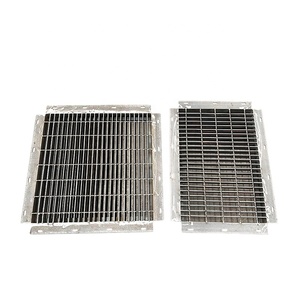 Easy to Install Oil Field Platform Stainless Steel Galvanized Coating Serrated Anti Slip Steel <strong>Grating</strong>