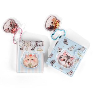Nắng mèo mini Gấu PVC chủ thẻ dễ thương trường photocard Cuốn sách với kỹ thuật in ấn cho trở lại trường học - Product Image 3