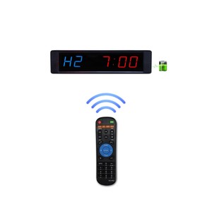 Магнитные цифровые часы с дистанционным управлением - Product Image 1