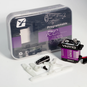 YANTRS <strong>Mini</strong> Brushless Digital <strong>Servo</strong> for <strong>Rc</strong> Models 8.4V 12KG Torque 0.06sec Speed Steel Gear for 1/24 <strong>Rc</strong> Car Airplane Helicopter