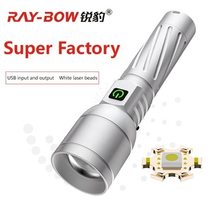 Ý tưởng sản phẩm mới 2024 Long Range Laser High Power sạc 100000 lumens không thấm nước <span class=keywords><strong>Led</strong></span> đèn pin ngọn đuốc - Product Image 2