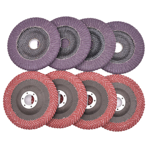 4.5 inch 80 Grit nhôm oxide Flap đĩa 115mm cong cạnh Flap đĩa Độ cứng Trung bình OEM và OBM tùy chỉnh hỗ trợ - Product Image 6