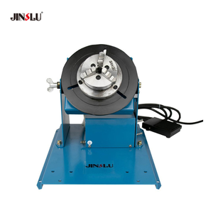 JINSLU旋转焊接定位器10KG 0-90 BY-10旋转焊机旋转机自动电机带卡盘转台 - Product Image 2
