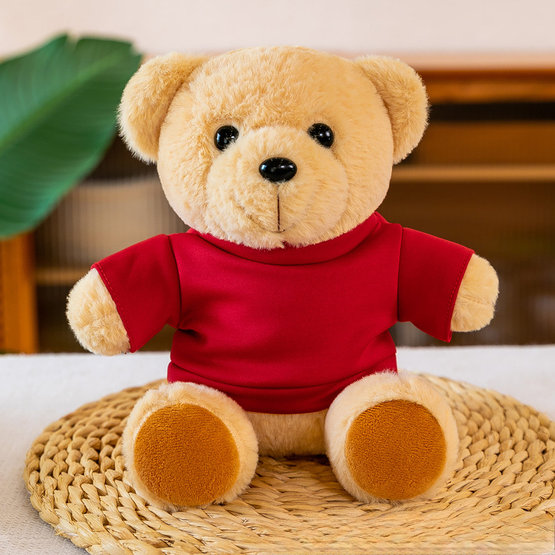 Red T-shirt Sitting Bear