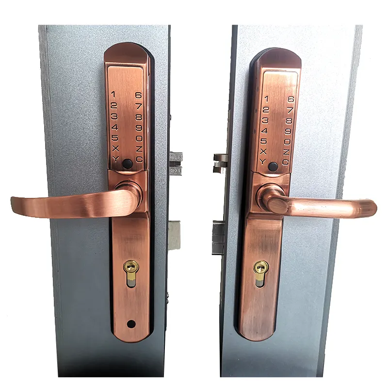 Venta directa Precio competitivo Cerradura de mortaja de puerta Cilindro Patio exterior Cerradura de código mecánico impermeable