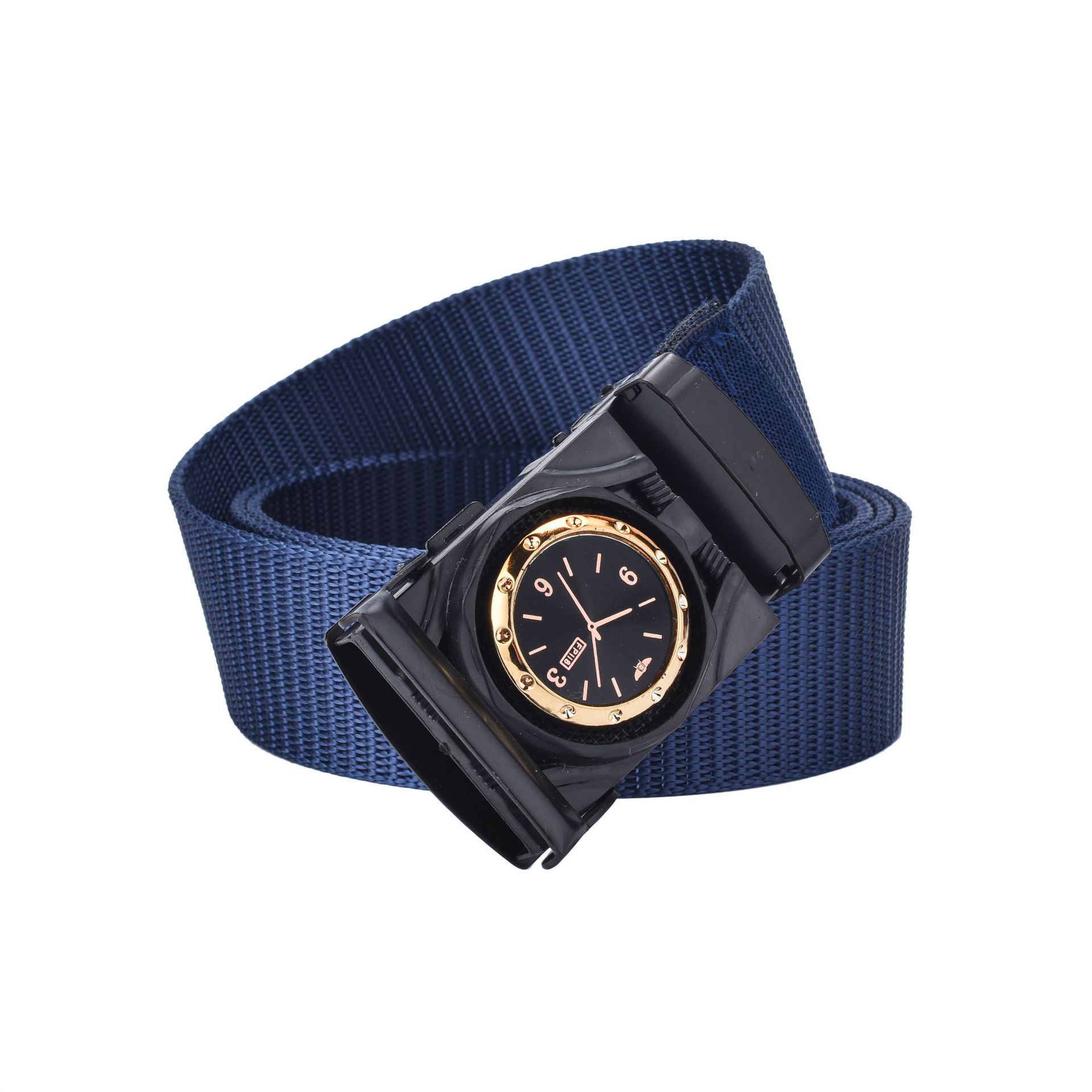 Boucle noire t500-bleu profond