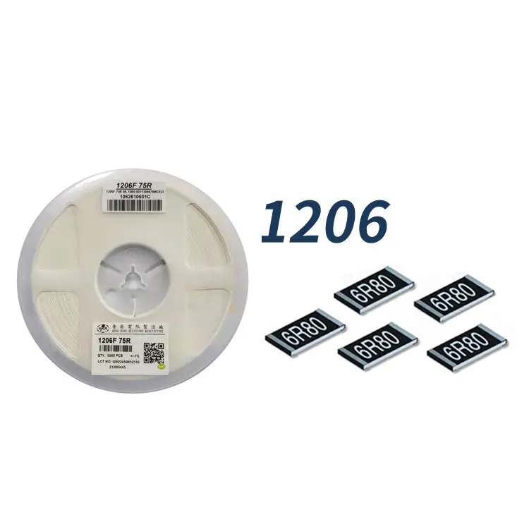 Resistor de Chip 1206 Smd, componentes electrónicos de alta calidad, venta al por mayor
