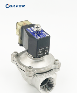 Van điện từ màng ngăn bằng thép không gỉ COKVER 12V 24V áp suất cao 220V 110V dùng cho nước và khí - Product Image 5