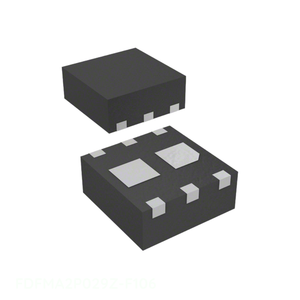 Transistörler FDFMA2P029Z-F106 6-MicroFET elektronik bileşenleri Online yetkili distribütörü satın - Product Image 1