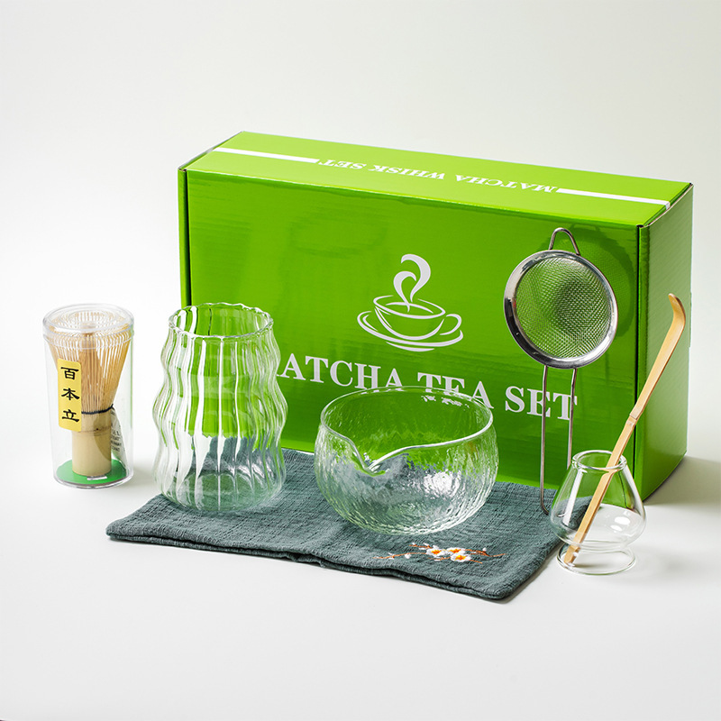 Glass matcha 7-piece set 04