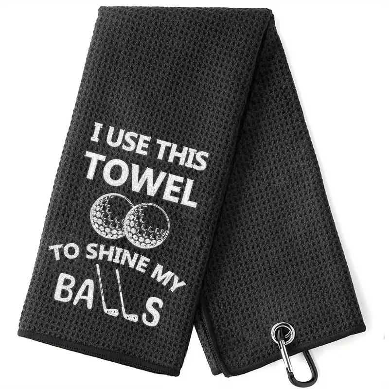 Serviette noire de boules de lavage
