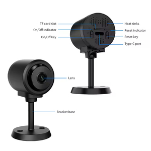 Smart Security HD Camera 1080P Wireless <strong>Connection</strong> WIFI Mini Camera Bluetooth <strong>Networking</strong> Infrared Night Vision Motion Detection - Product Image 3