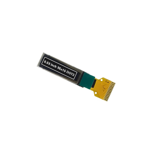 0.69 inch 96x16 White OLED <strong>LCD</strong> Module 14Pin FPC <strong>Interface</strong> <strong>I2C</strong> SSD1306BZ Narrow Mono OLED <strong>Display</strong> Monochrome PMOLED Screen - Product Image 6