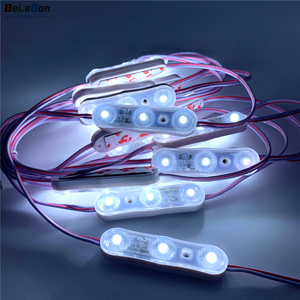 3 โมดูล LED สําหรับป้าย DC 12V 175 องศา 6500K สีขาว 1.08W กันน้ําสําหรับป้ายโฆษณา - Product Image 4