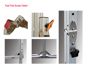 Pantalla de proyector de marco fijo Marcos de imagen pantalla de proyección - Product Image 3