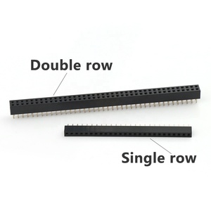 2มิลลิเมตร4หัวเข็ม2มิลลิเมตรสนาม2.0มิลลิเมตรสนาม DIP 2pin-40pin คณะกรรมการ180องศาสองแถว40ขาหญิงหัวเข็ม - Product Image 5