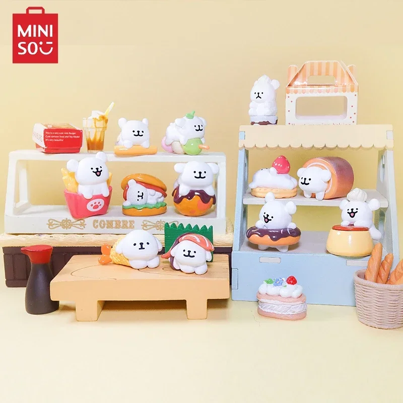MINISO <strong>Maltese</strong> Afternoon Tea series blind bag Kawaii mini model Birthday gift anime surrounding children <strong>toy</strong> decorative model - Product Image 4
