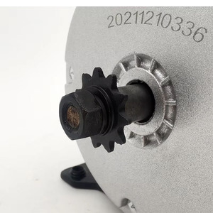 High Quality DC Brushed <strong>Motor</strong> 24V 36V <strong>Electric</strong> Scooter <strong>Motor</strong> With 11 Tooth 25H <strong>Sprocket</strong>