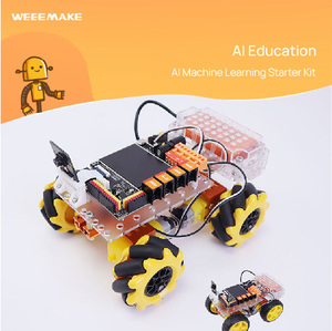 AI Machine Learning Educational Starter DIY Robotic Kit Programación de Python de bajo costo con reconocimiento facial y de objetos