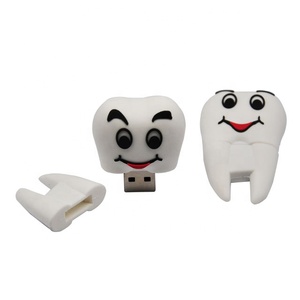 สร้าง 3D ที่กำหนดเองฟันรูปแฟลชไดรฟ์ที่กำหนดเอง USB Flash Disk, high Speed cartoon USB Flash Drive 8GB LFN-211 - Product Image 2