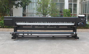 GED-3200Q ECO ตัวทำละลายเครื่องพิมพ์ 3.2 M สีสมจริงในร่มและกลางแจ้ง UV Tarpaulin Plotter คู่ 2 XP600 DX5 DX7 หัวพิมพ์ - Product Image 3