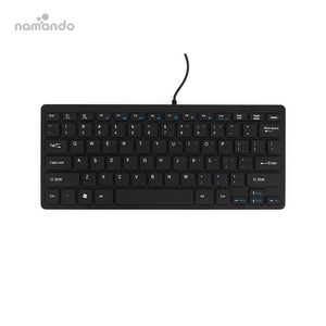 Wired <strong>Keyboard</strong> and <strong>Mouse</strong> Combo for Windows Optical Wired <strong>Mouse</strong> Mini <strong>Keyboard</strong> 78 Keys USB Plug-and-Play Compatible with PC Laptop - Product Image 4
