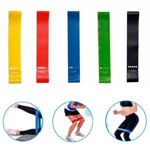 Gimnasio Elástico Estiramiento Caucho Látex Mini Loop Resistencia Banda Inicio Ejercicio Resistencia Loop Bands - Product Image 5